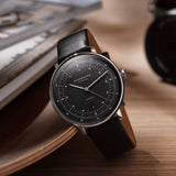 Sternglas Hamburg Automatic Watch | Graphite/Premium Black