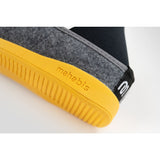 Mahabis Curve Classic Slippers | Light Grey/Yellow