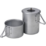 Snow Peak Mini Solo Cookset | Titanium SCS-004TR