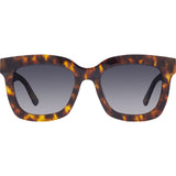 DIFF Eyewear Carson Polarized Sunglasses | Amber + Steel Gradient Lens