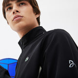 Lacoste Sport x Novak Djokovic Midlayer Men's Zip Sweatshirt | Black SH7401