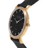 Shore Projects St Ives Watch with Classic Strap | Gold / Charcoal / Black S036G