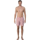 Tom & Teddy Skin Men's Swim Trunk | Hot Coral