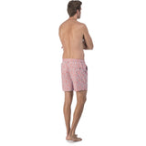 Tom & Teddy Skin Swim Trunk | Hot Coral