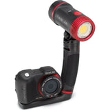SeaLife Sea Dragon 2500F COB LED Underwater Photo/Video/Dive Light Kit | Black SL671