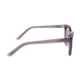 Diff Eyewear Ryder Sunglasses | Transparent Smoke + Grey Solid Lens