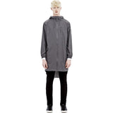 RAINS Waterproof Parka Coat | Smoke 1233 XS/S