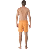 Tom & Teddy Solid Swim Trunk | Baked Orange Size S