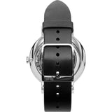 Vestal The Sophisticate Watch | Black/Silver/White/Italian Leather/Swiss Jewel Movement SPH3L01