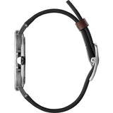 Vestal The Sophisticate Watch | Brown/Silver/White/Italian Leather/Swiss Jewel Movement SPH3L02