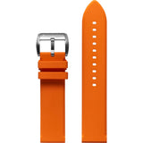 Spinnaker Flat Edged Rubber Strap - 22mm