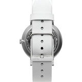 Vestal The Sophisticate 36 Italian Leather Watch | White/Silver/White-Blue
