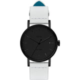 Vestal The Sophisticate 36 Italian Leather Watch | White/Black