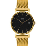 Vestal The Sophisticate 36 Metal Watch | Gold/Black/Mesh