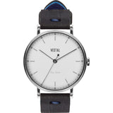 Vestal The Sophisticate Makers Edition Watch | Black-Blue/Silver/White
