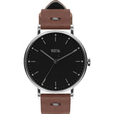 Vestal The Sophisticate Makers Edition Watch | Chocolate/Silver/Black