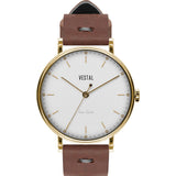 Vestal The Sophisticate Makers Edition Watch | Chocolate/Gold/White
