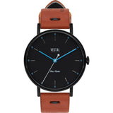 Vestal The Sophisticate Makers Edition Watch | Persimmon-Black/Black/Black-Blue