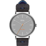Vestal The Sophisticate Makers Edition Watch | Black-Blue/Silver/Grey