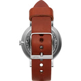 Vestal The Sophisticate Makers Edition Watch | Persimmon-Black/Silver/Grey
