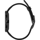 Vestal The Sophisticate Italian Leather Watch | Black/Black