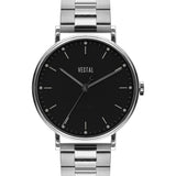 Vestal The Sophisticate 3-Link Metal Watch | Silver/Black
