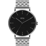 Vestal The Sophisticate 7-Link Watch | Silver/Black