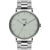Vestal The Sophisticate 3-Link Metal Watch | Silver/Marine