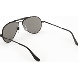 Randolph Engineering Sportsman Matte Black Sunglasses | Gray Glass Skull 57MM SP72411