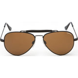 Randolph Engineering Sportsman Matte Black Sunglasses | Tan Skull