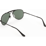 Randolph Engineering Sportsman Matte Black Sunglasses | AGX Glass Skull 57MM SP72414
