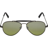 Randolph Engineering Sportsman Gun Metal Sunglasses | Jade Metallic Nylon AR Skull 57MM SP7R410-NY