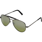 Randolph Engineering Sportsman Gun Metal Sunglasses | Jade Metallic Nylon AR Skull 57MM SP7R410-NY