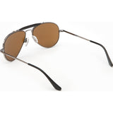 Randolph Engineering Sportsman Gunmetal Sunglasses | Tan Polarized Skull
