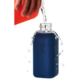 Squireme Glass Bottle with Silicone Sleeve