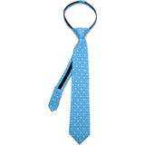 Cufflinks Star Wars Chewbacca Dot Blue Boys' Zipper Tie | Blue SW-CHDT-BL-KT