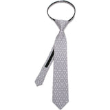 Cufflinks Star Wars Darth Vader Dot Grey Boys' Zipper Tie | Gray SW-DVDT-GRY-KT