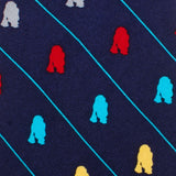 Cufflinks Star Wars R2D2 Striped Big Boys' Silk Tie | Navy Blue SW-R2ST-KT-BB