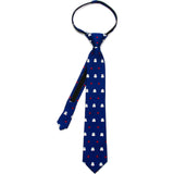 Cufflinks Star Wars Blue Stormtrooper Dot Boys' Zipper Tie | Blue SW-STDT-BL-KT