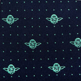 Cufflinks Star Wars Yoda Dot Boys' Zipper Tie | Navy Blue SW-YDDT-BL-KT