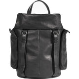 Cote&Ciel Saar Alias Medium Cowhide Leather Tote | Agate Black 28462