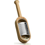 Sagaform Nature cheese grater/server 5017866 silver/brown