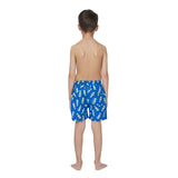 Tom & Teddy Boy's Seahorse Swim Trunk | Navy/Pale Green