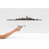 The Line City Skyline Wall Art Silhouette