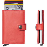 Secrid Mini Wallet Crisple | Coral