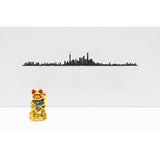 The Line City Skyline Wall Art Silhouette