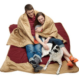 Kelty Shindig Blanket | Canyon Brown/Garnet Red/Lava 35416017CYB