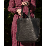 Moore & Giles Erin Shop Tote | Luxe Black
