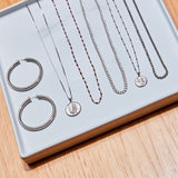 Awe Inspired Mini Athena Necklace | Standard Saturn Chain