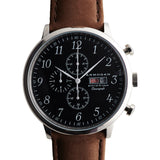 Armogan Spirit of St. Louis Chronograph Watch | Silver Black FGSOSL07SB
